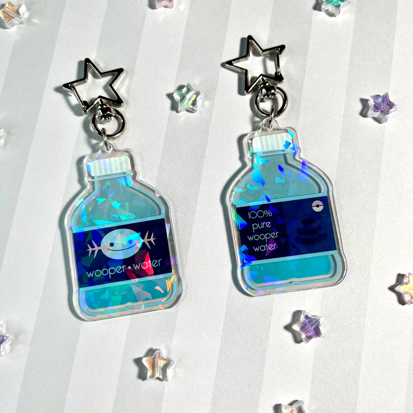 Poke Drink Double Sided Acrylic Keychain