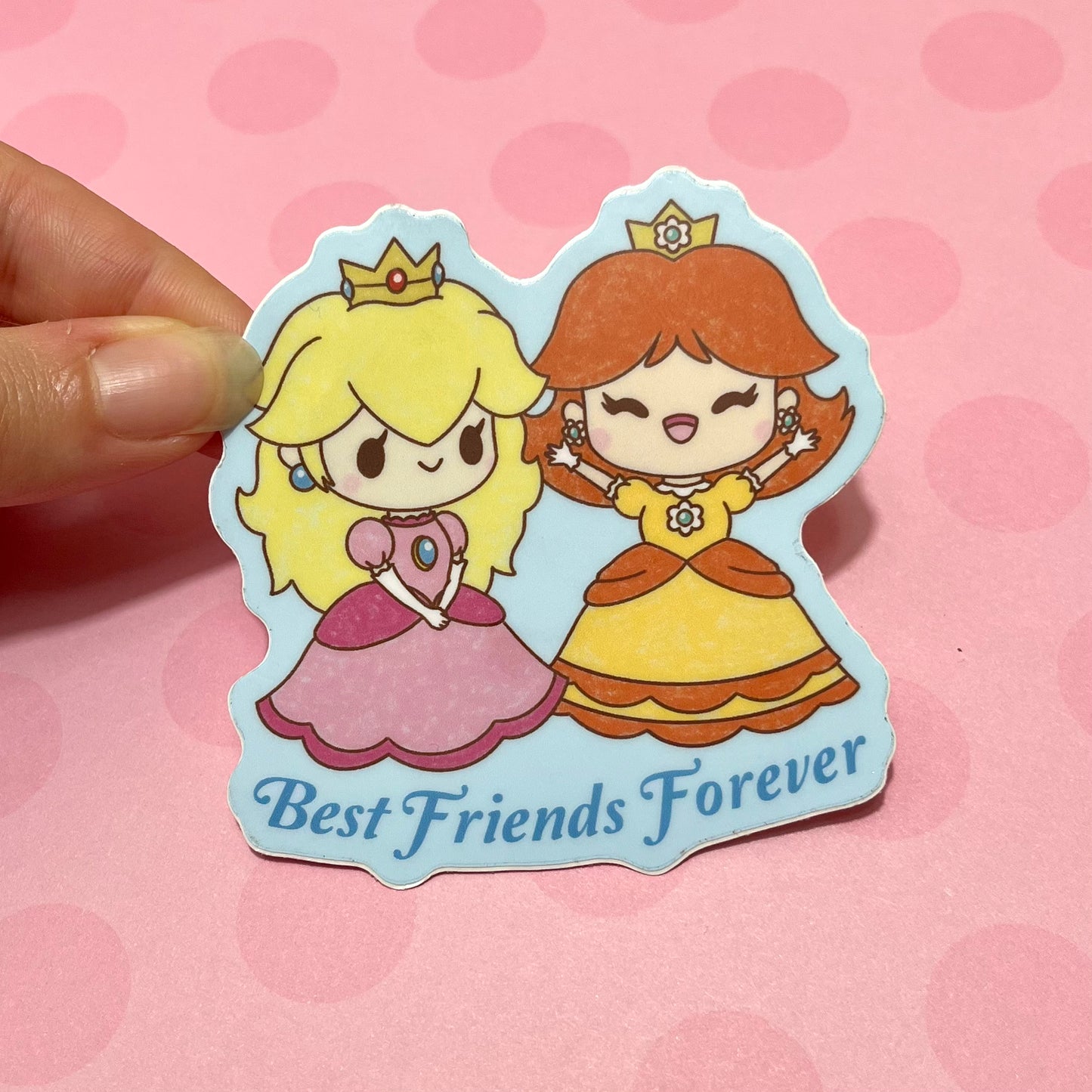 Princess Best Friends Forever Vinyl Sticker