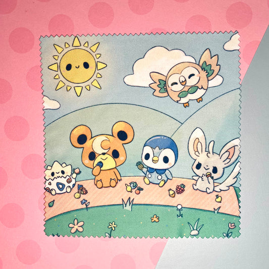Poke Picnic Microfiber Cloth