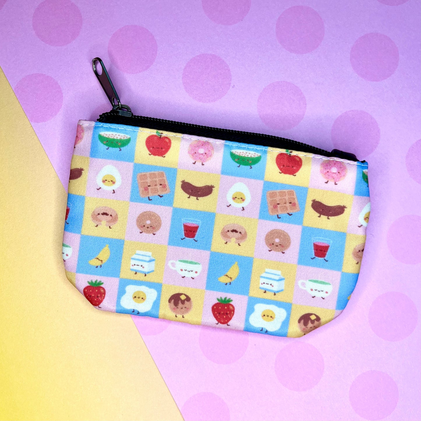 Breakfast Friends Mini Coin Purse