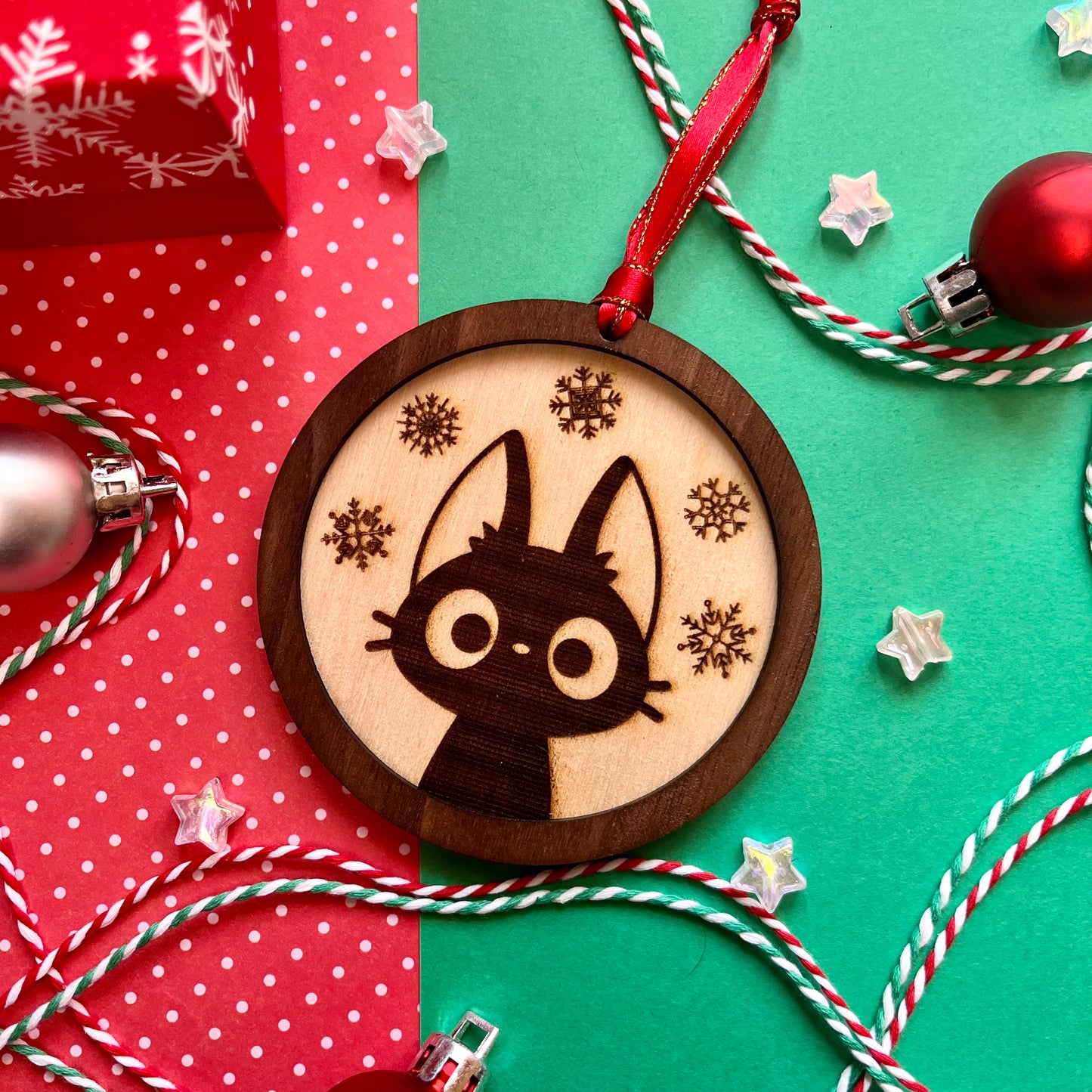 Jiji Wood Ornament