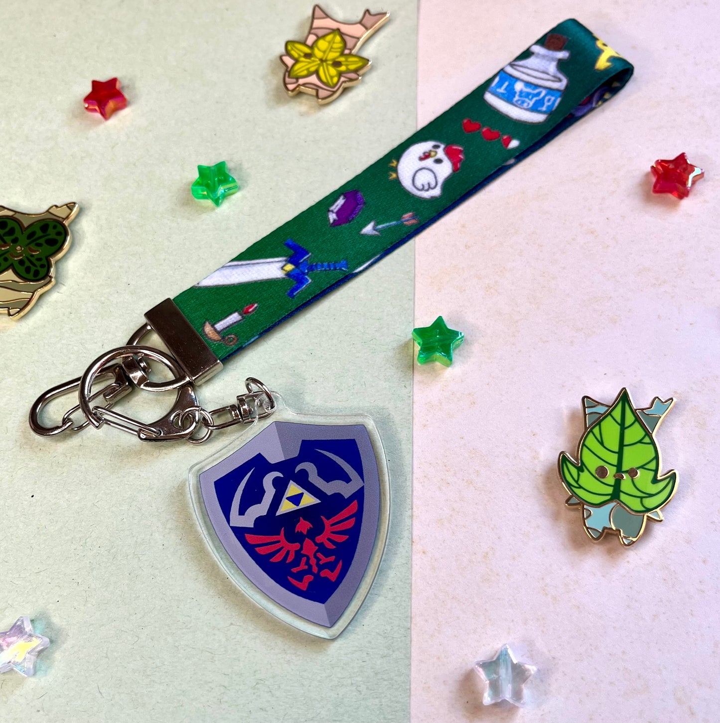 Link Lanyard Keychain