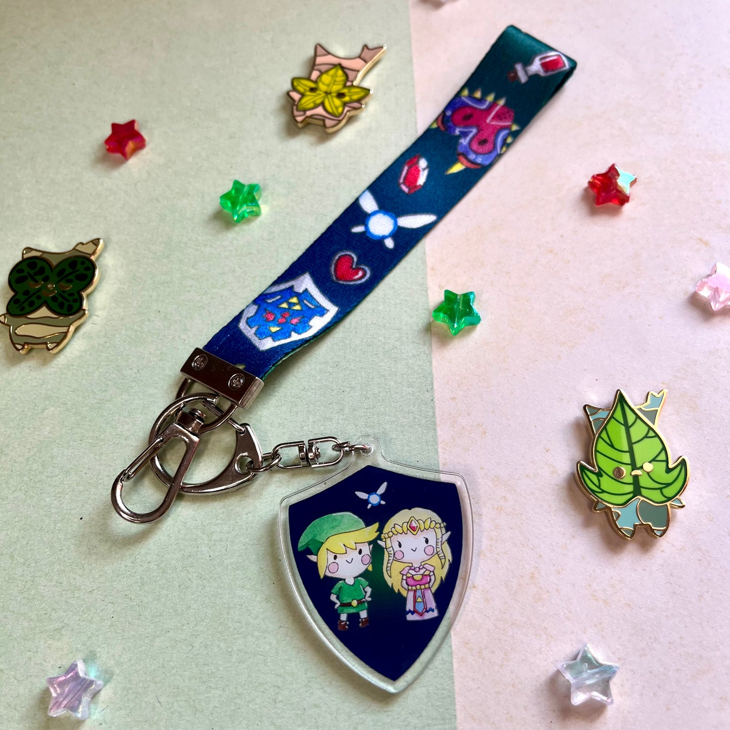 Link Lanyard Keychain