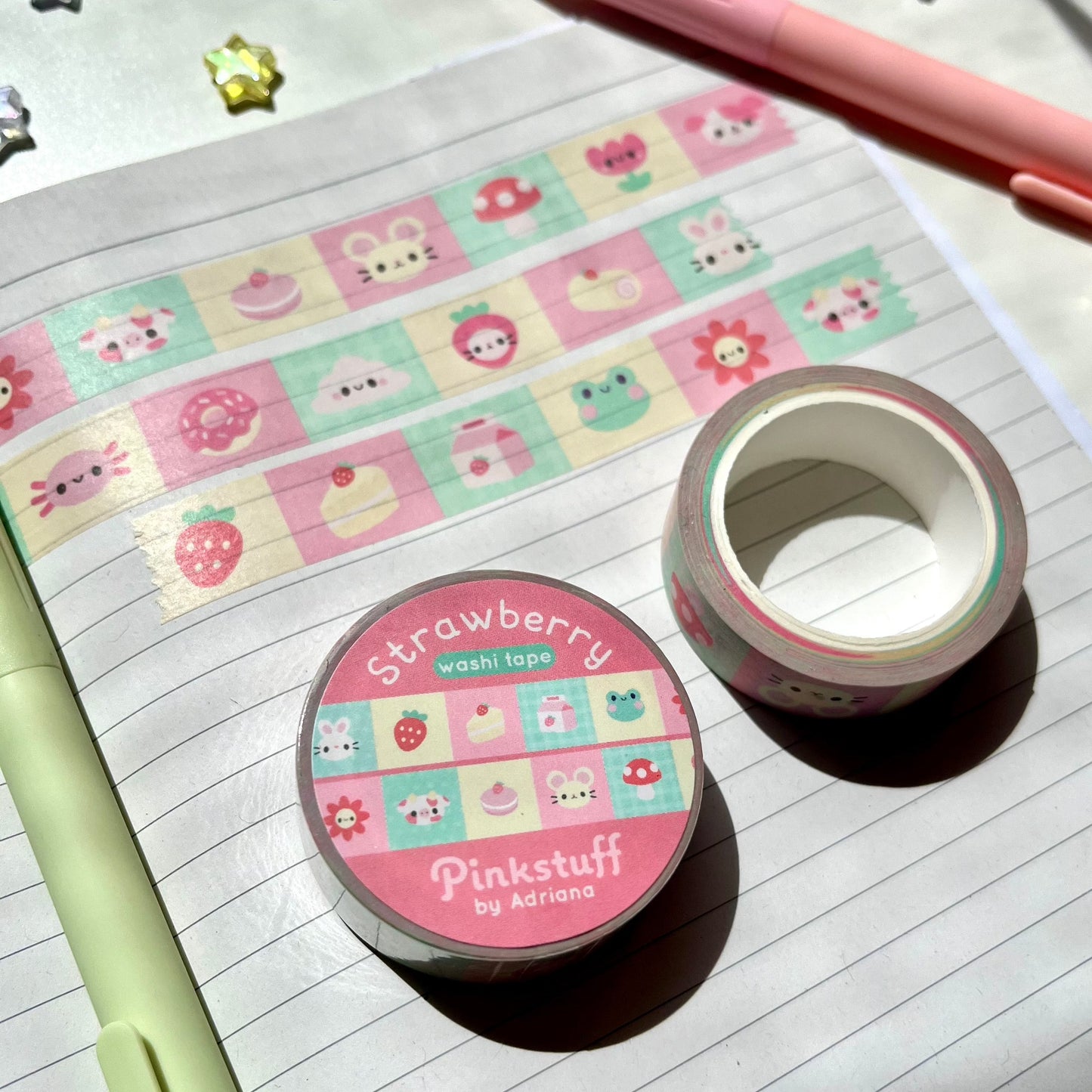 Strawberry Washi Tape