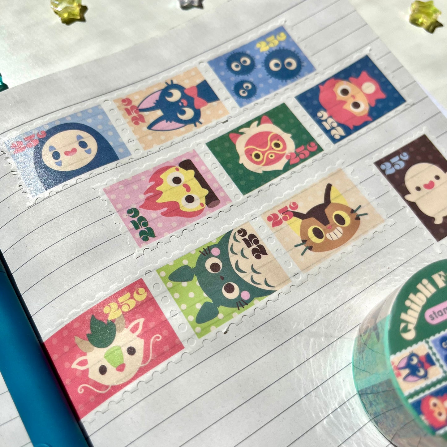 Ghibli Stamp Washi Tape