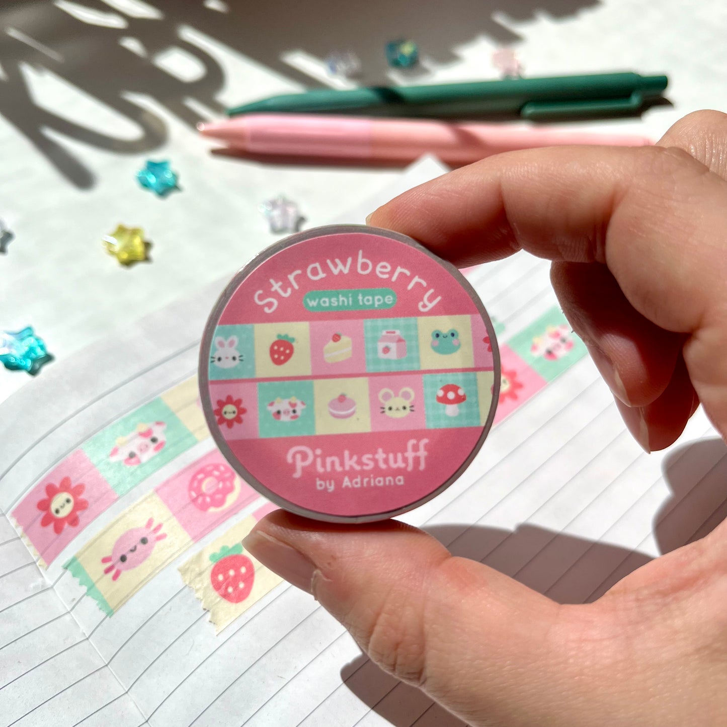 Strawberry Washi Tape