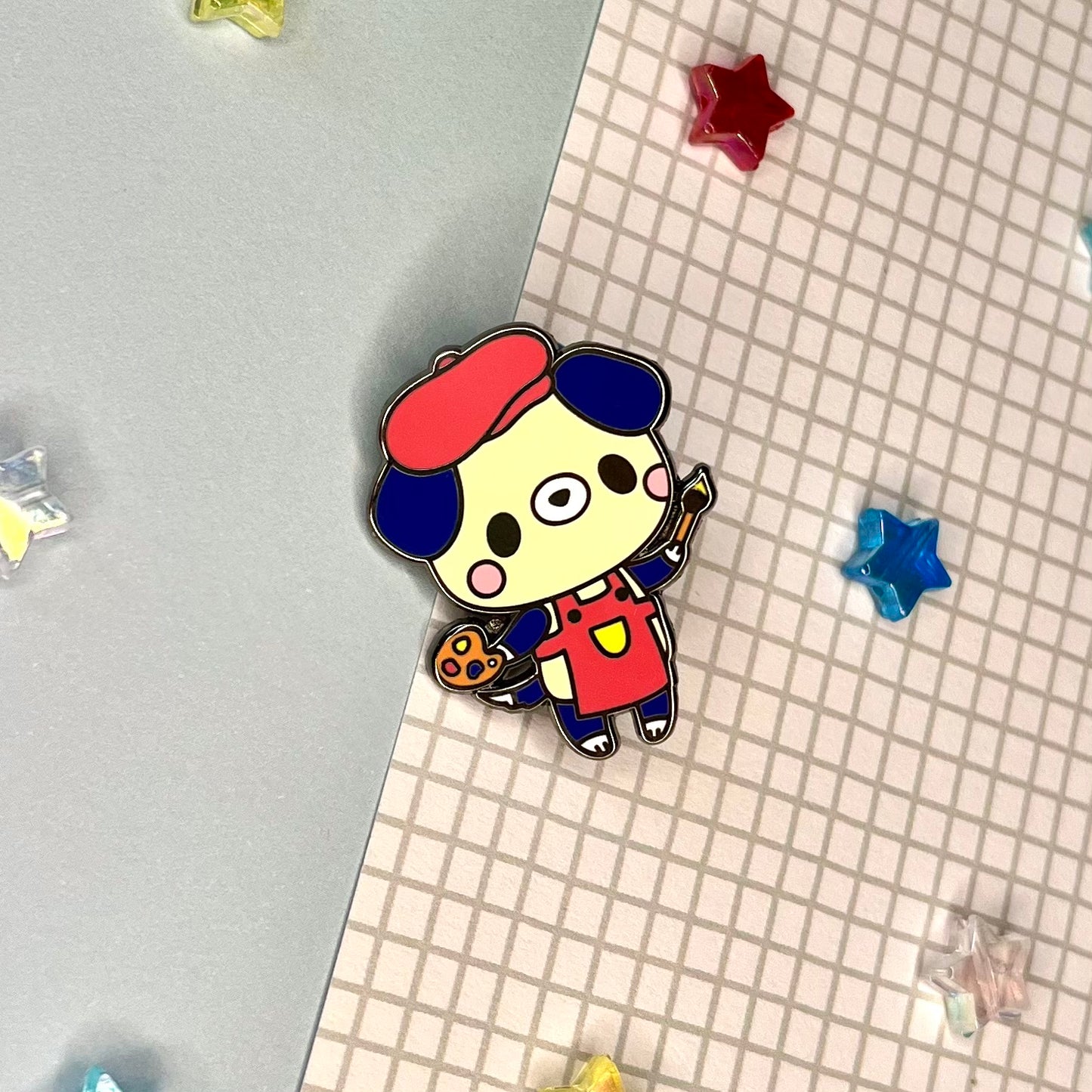 Salvador Dogi Enamel Pin