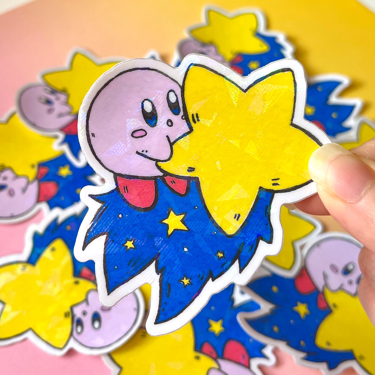 Kirby Vinyl Sticker