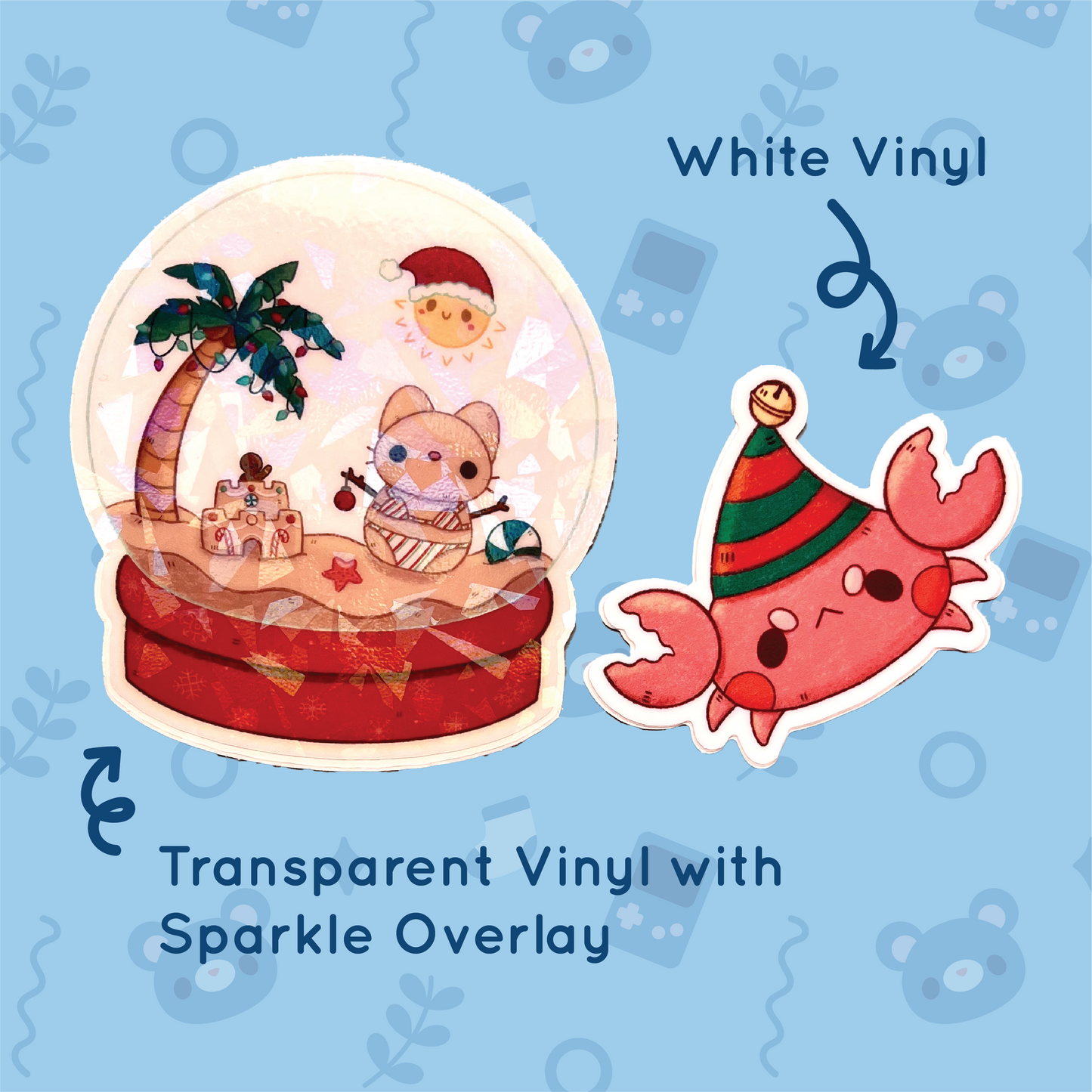 Tropical Holiday Sticker Set