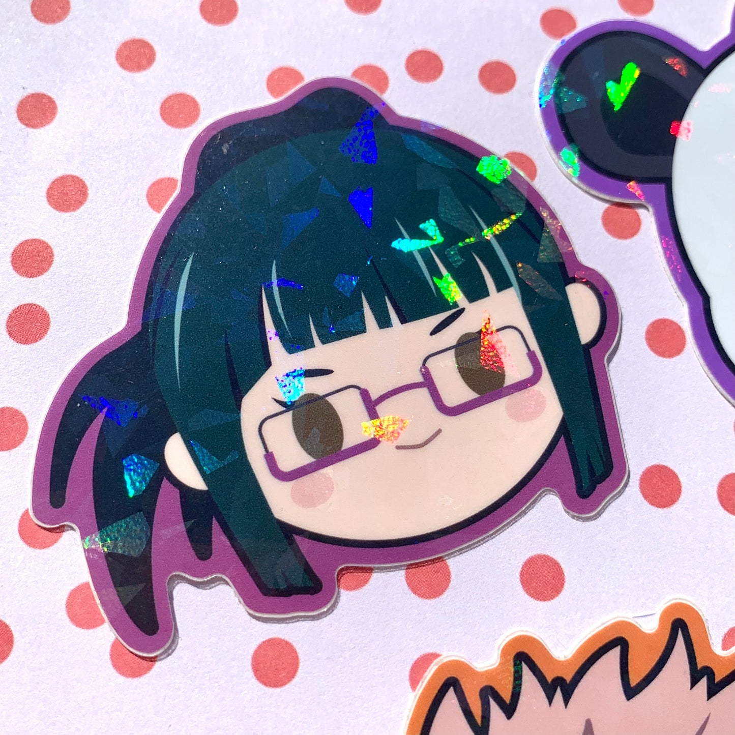 Kawaii Curse Anime Sticker Collection