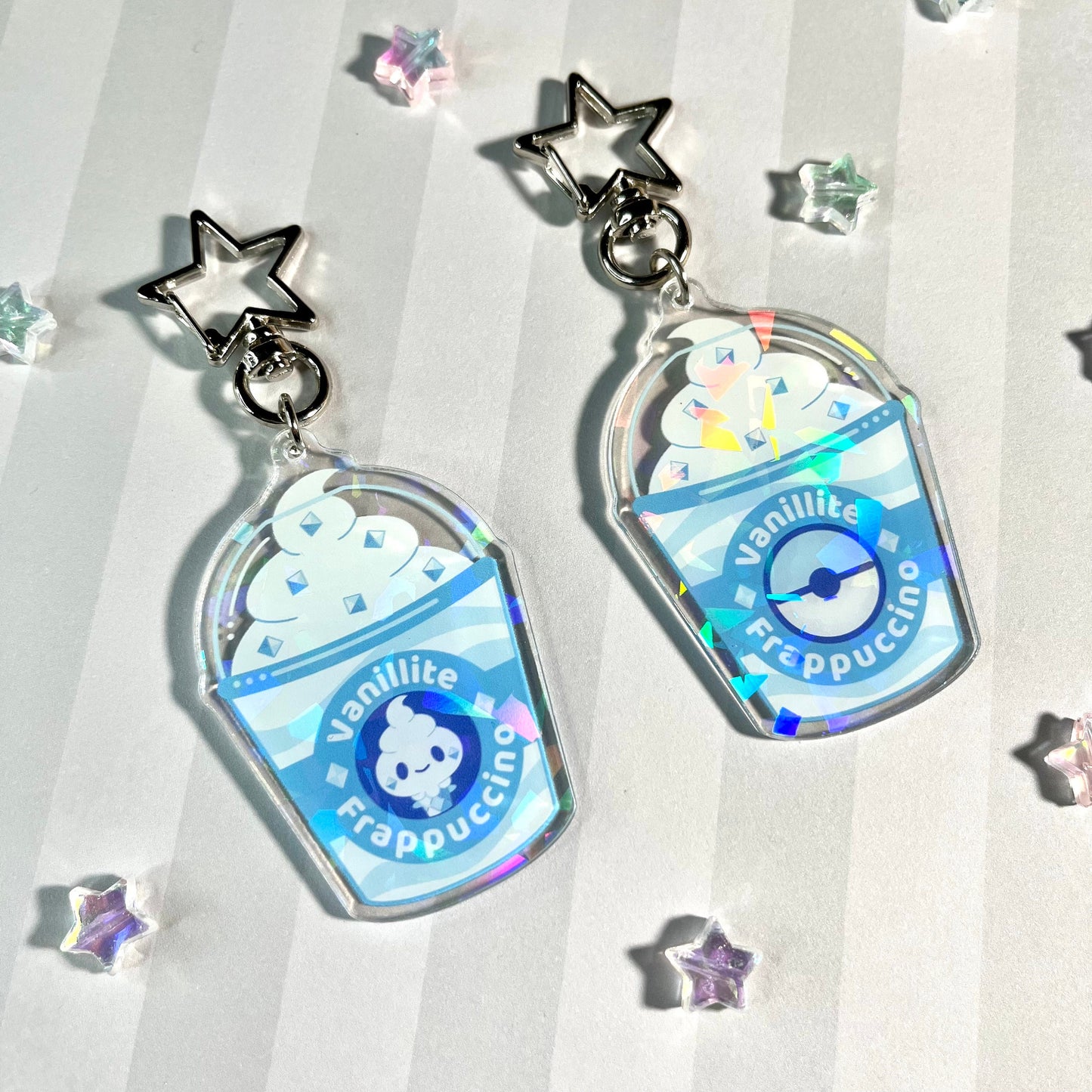 Poke Drink Double Sided Acrylic Keychain