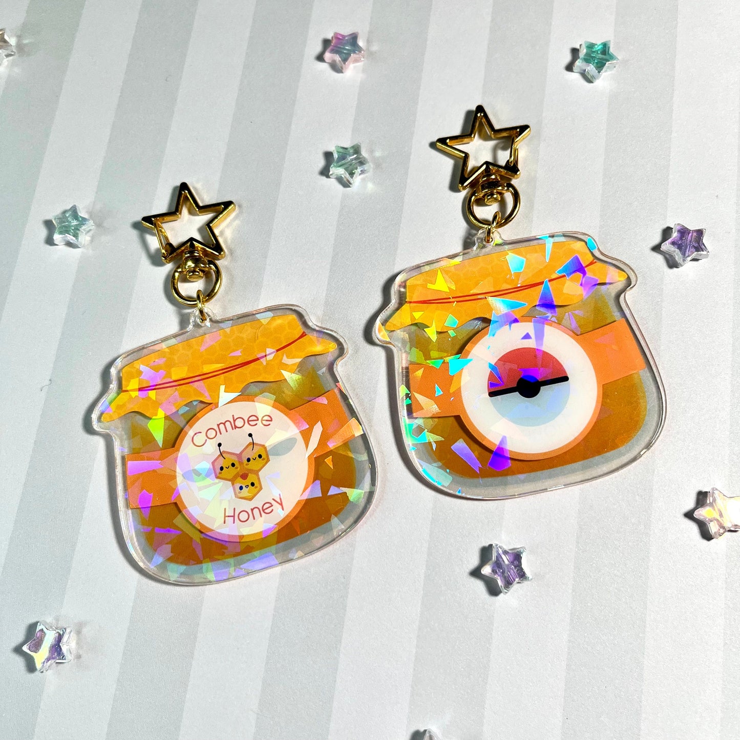 Poke Drink Double Sided Acrylic Keychain