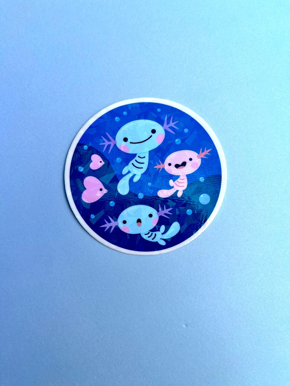 Woop Party Sparkly Vinyl Sticker