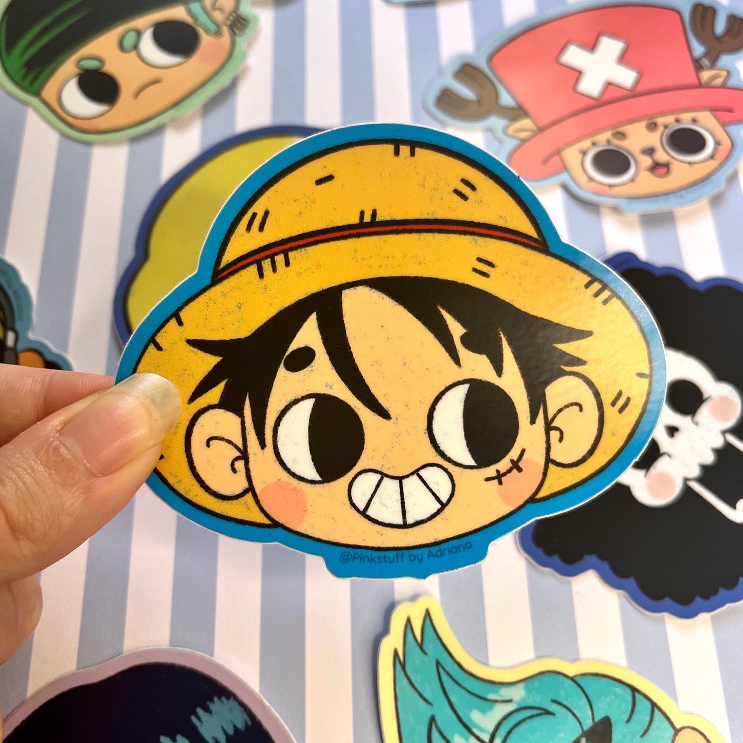 Straw Hat Pirates Vinyl Stickers