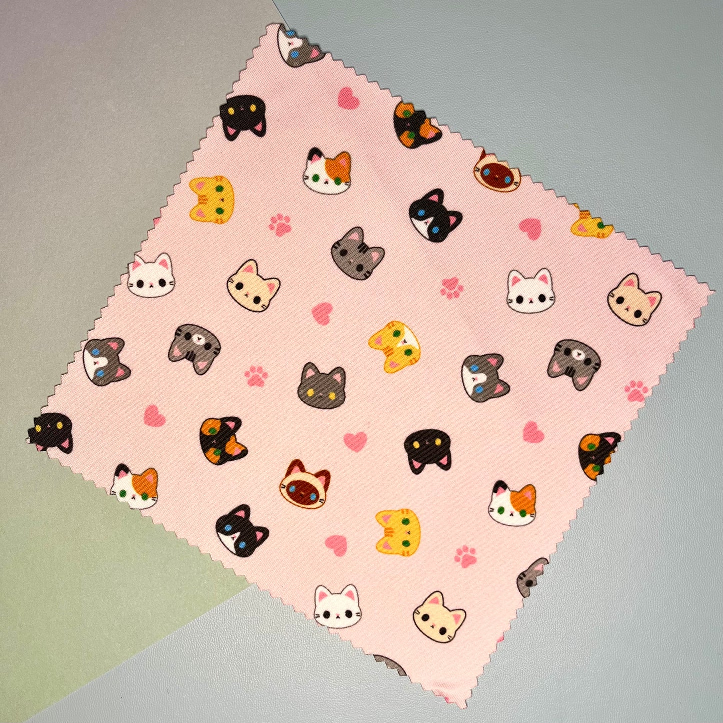 Pretty Kitty Microfiber Cloth