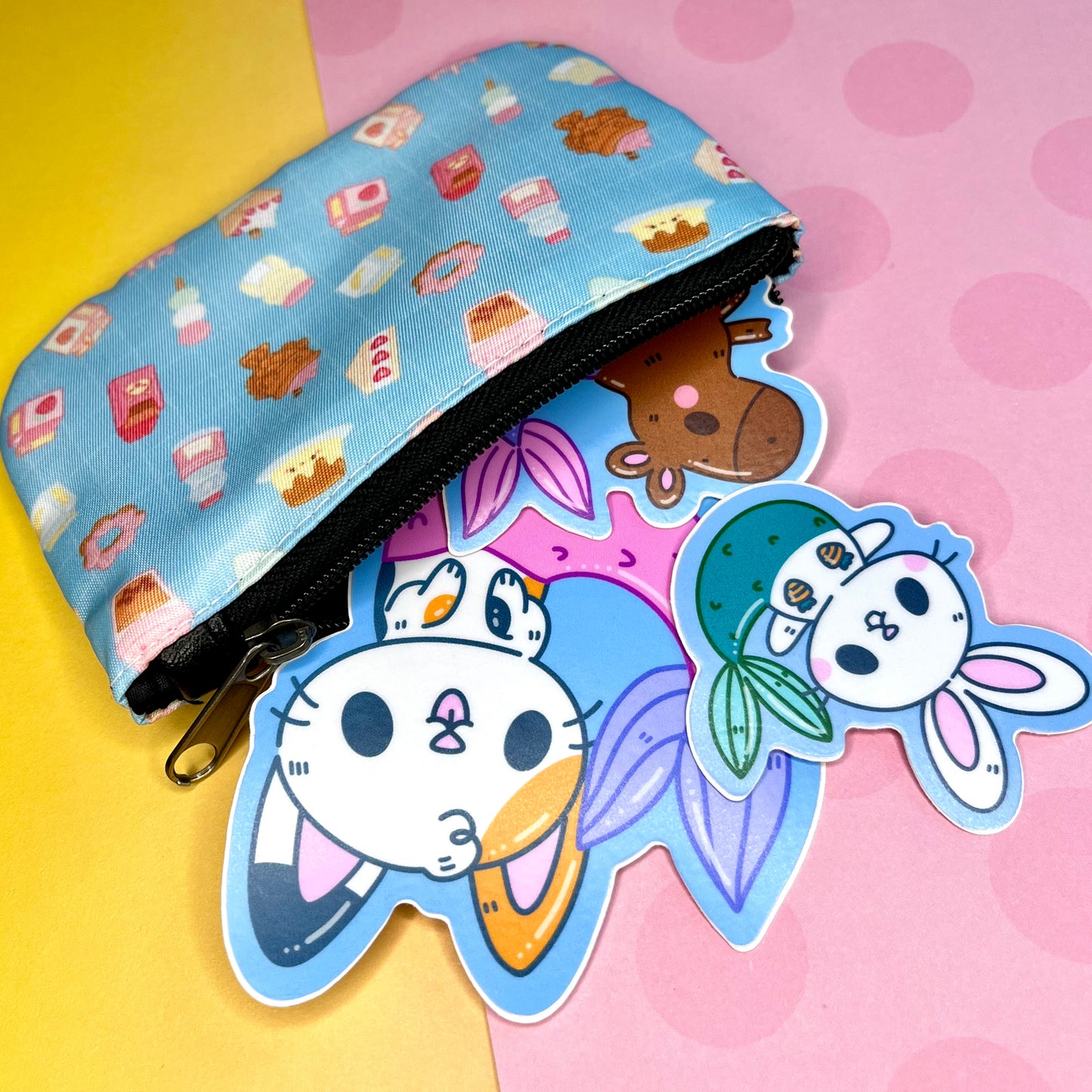 Kawaii Snacks Mini Coin Purse