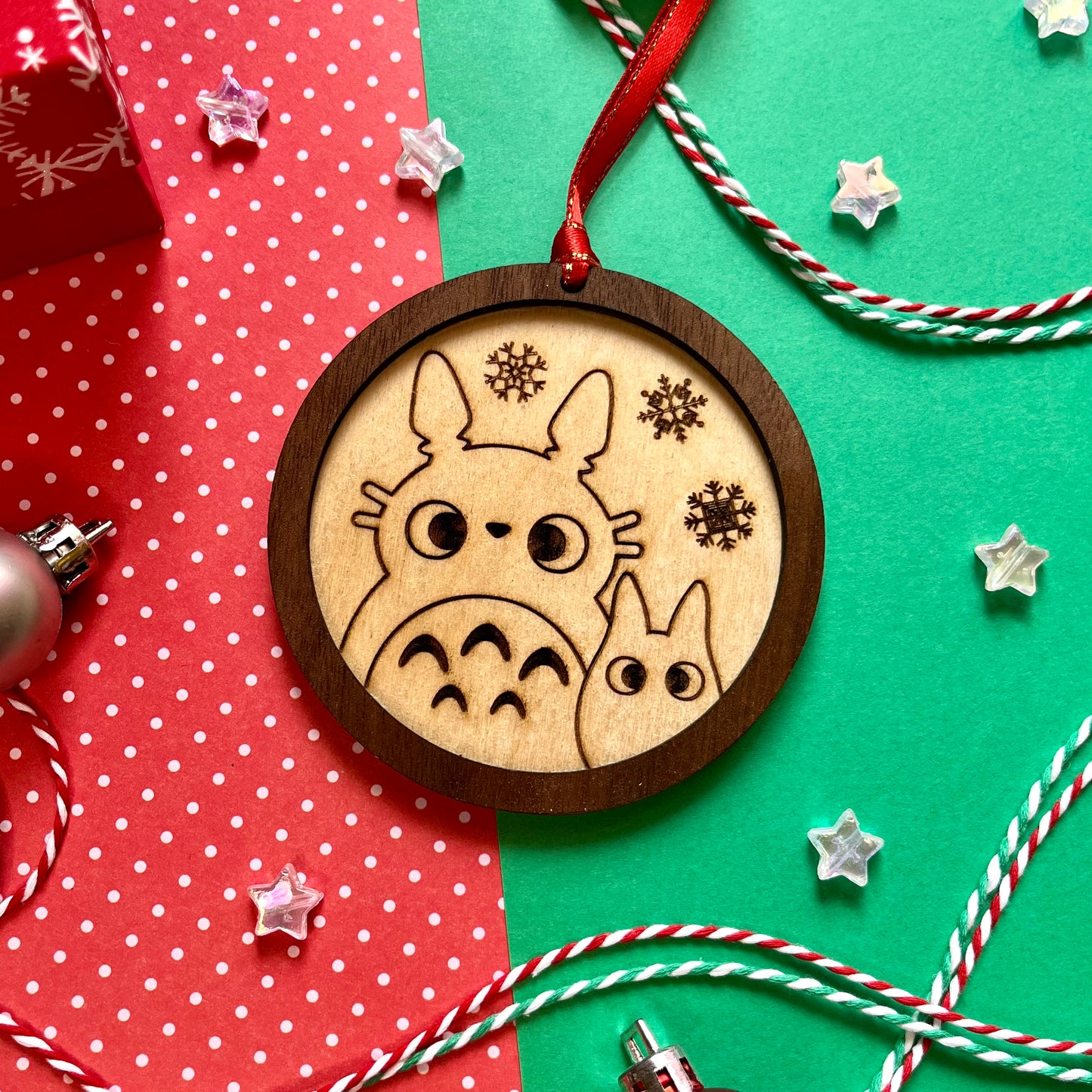 Totoro Holiday Ornament