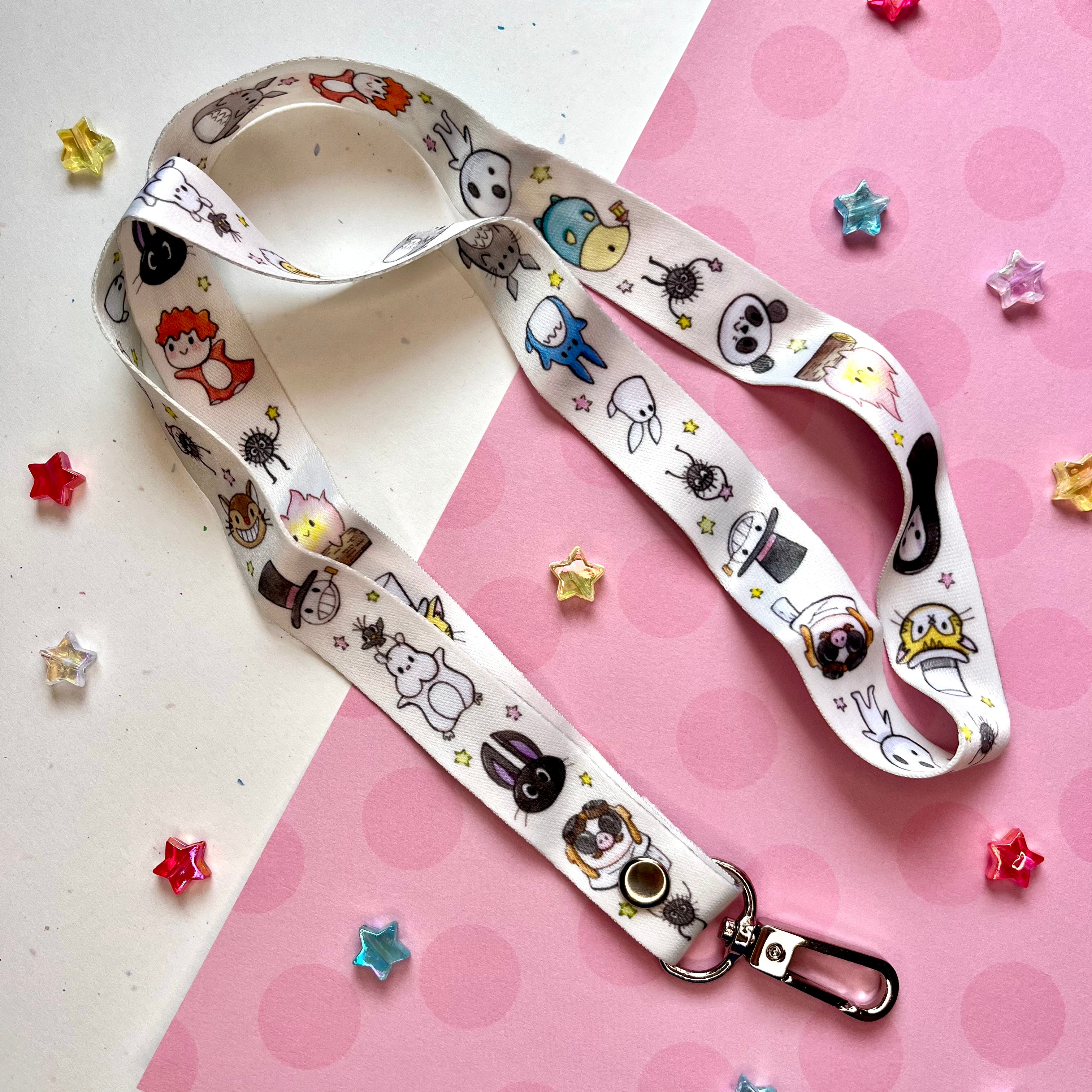 Ghibli Lanyard – Pinkstuff by Adriana