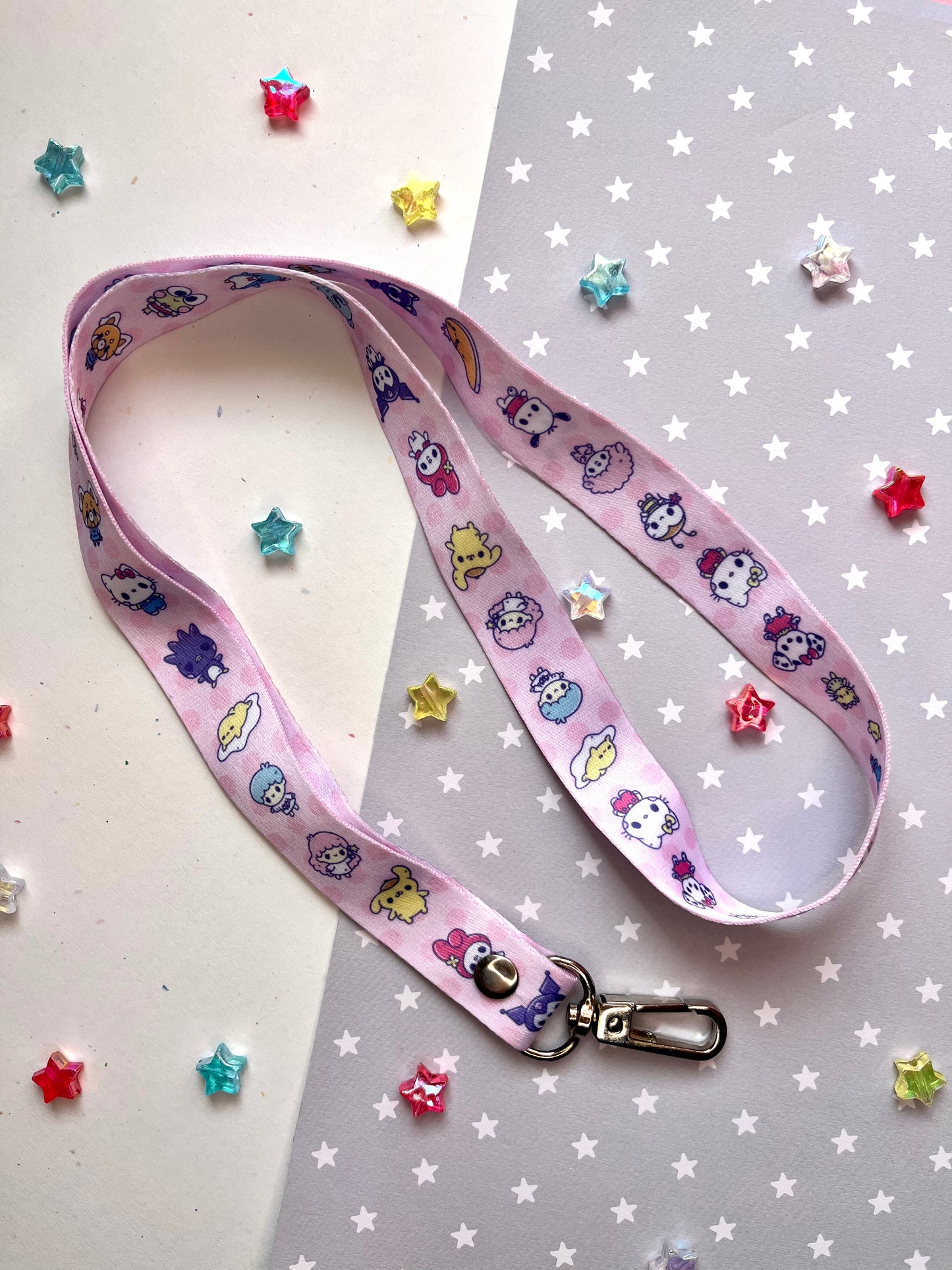 Kitty and Friends Lanyard
