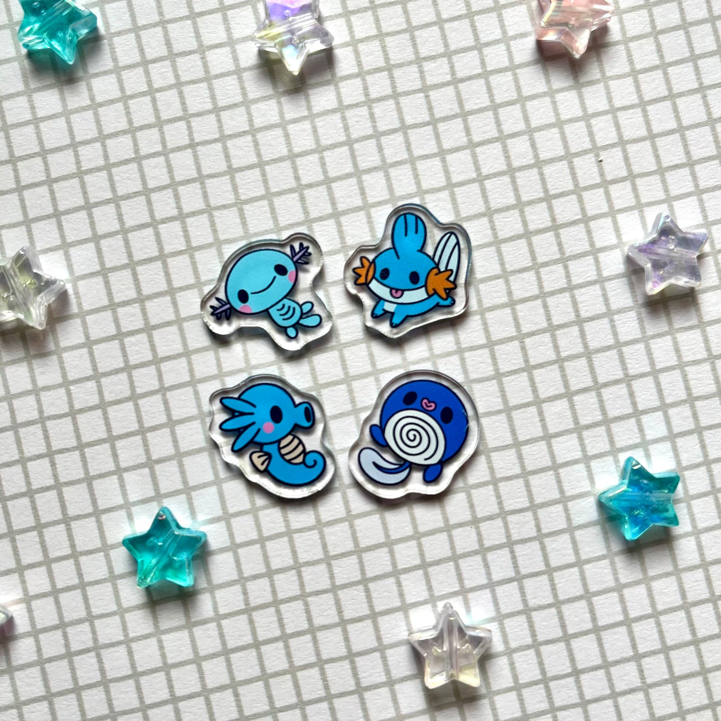 Water Pokes Mini Charm Pack