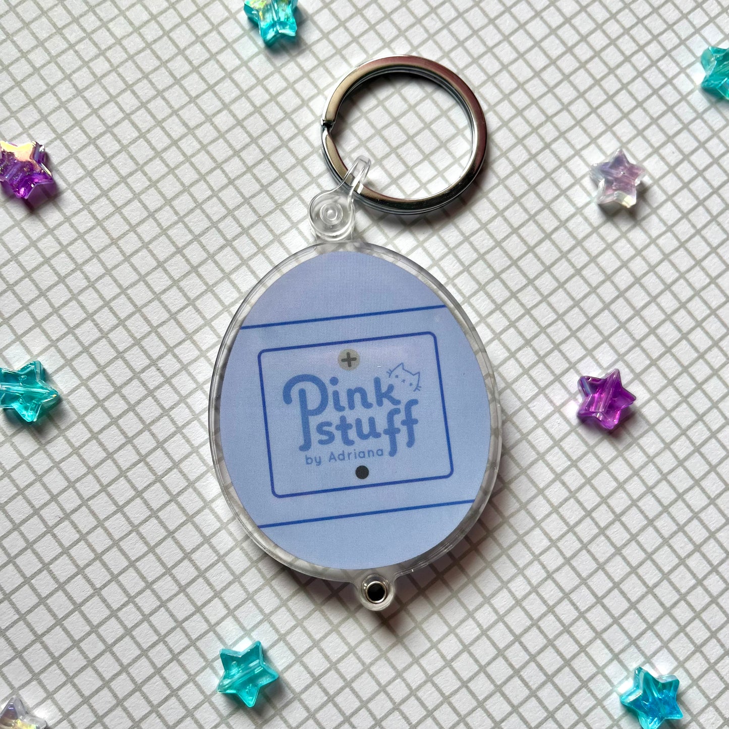 Cutiegotchi Openable Shaker Keychain