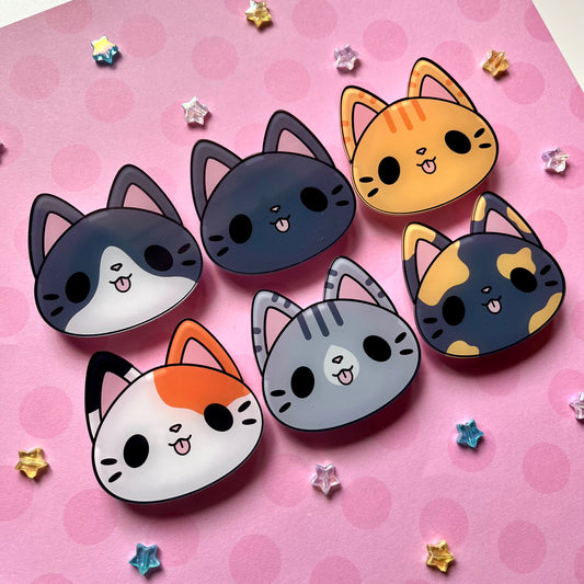 Silly Kitty Phone Grips