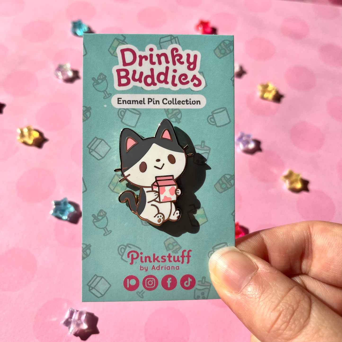 Drinky Buddies Enamel Pin Collection