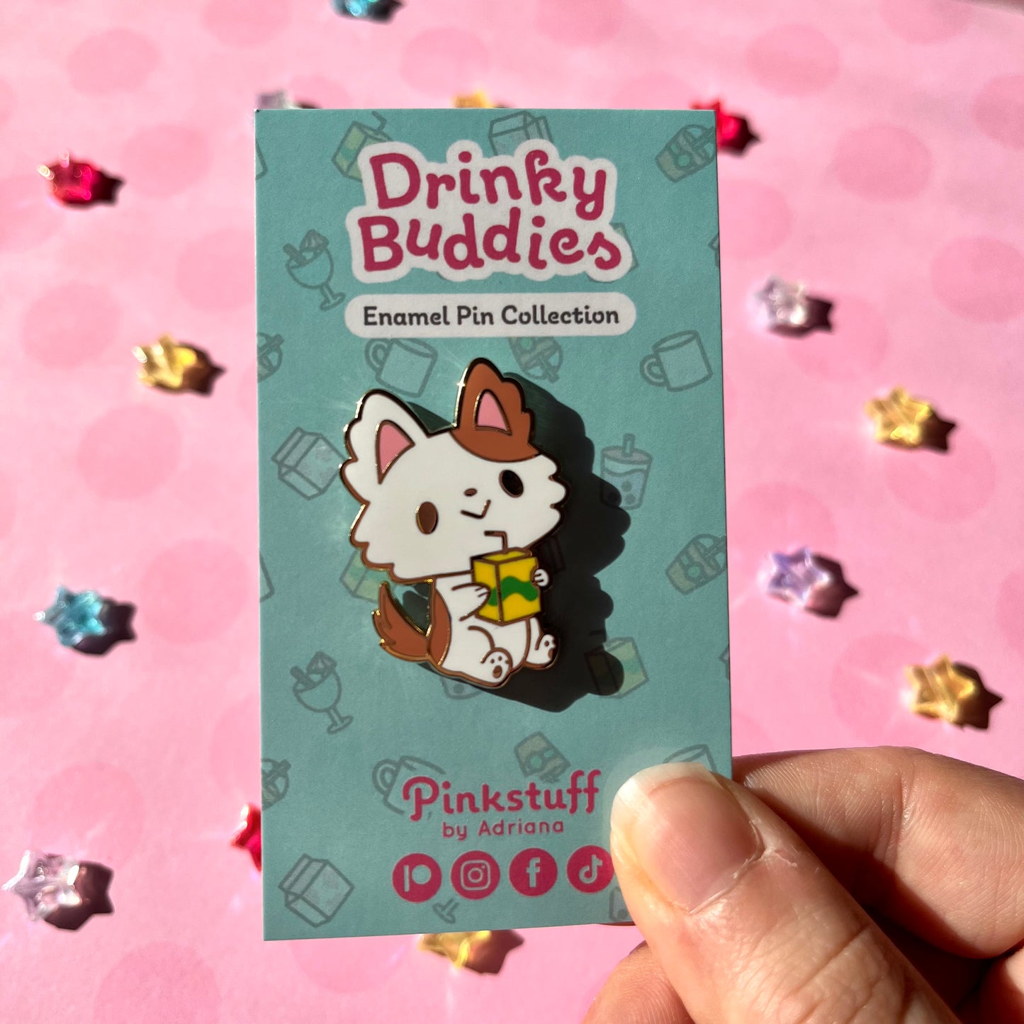 Drinky Buddies Enamel Pin Collection