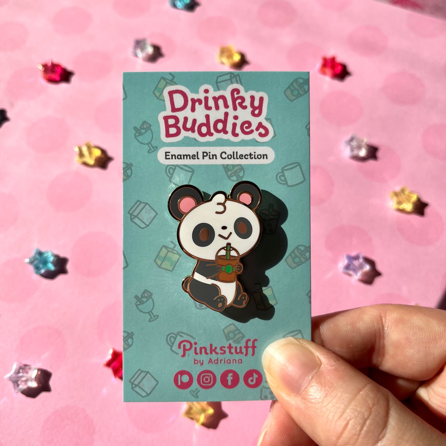 Drinky Buddies Enamel Pin Collection