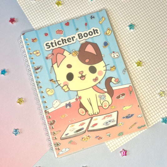 Kitty's Sticker Collection Reusable Stickerbook