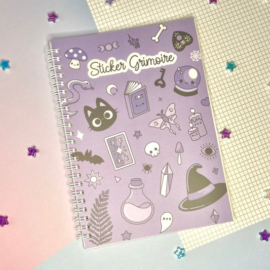 Sticker Grimoire Reusable Stickerbook