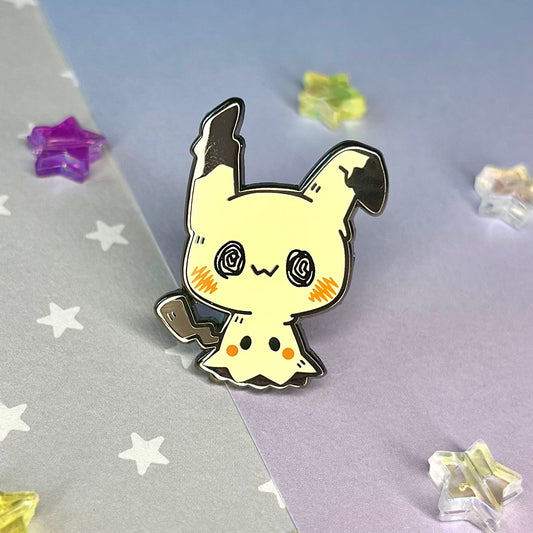 Mimi Ghost Poke Enamel Pin