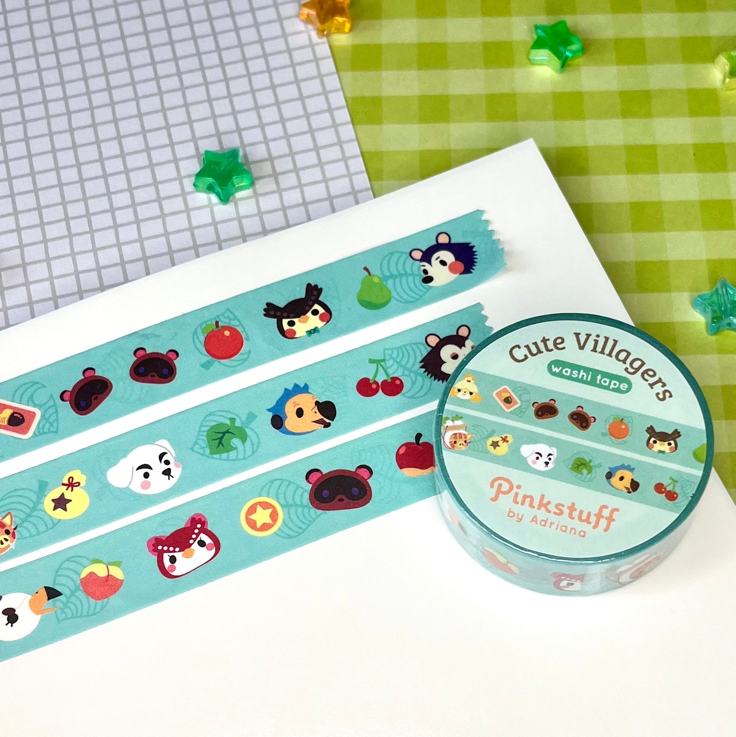 Villagers Crossing Washi Tape