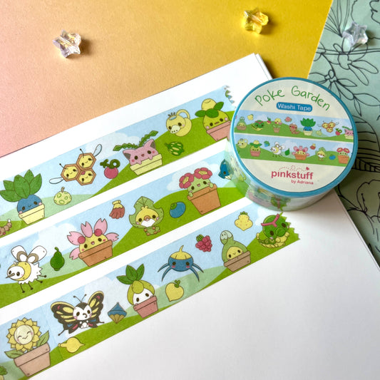 Poke Garden Washi Tape