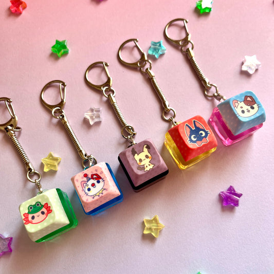 Clicky Keyboard Keychain