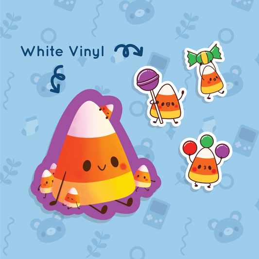 Candy Corn Friends Sticker Set