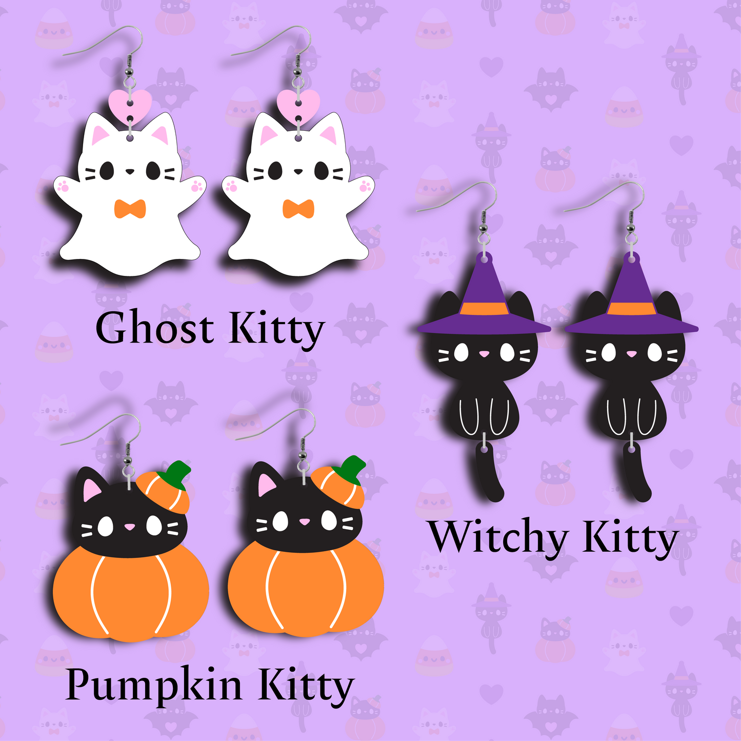Spooky Cute Halloween Earring Collection
