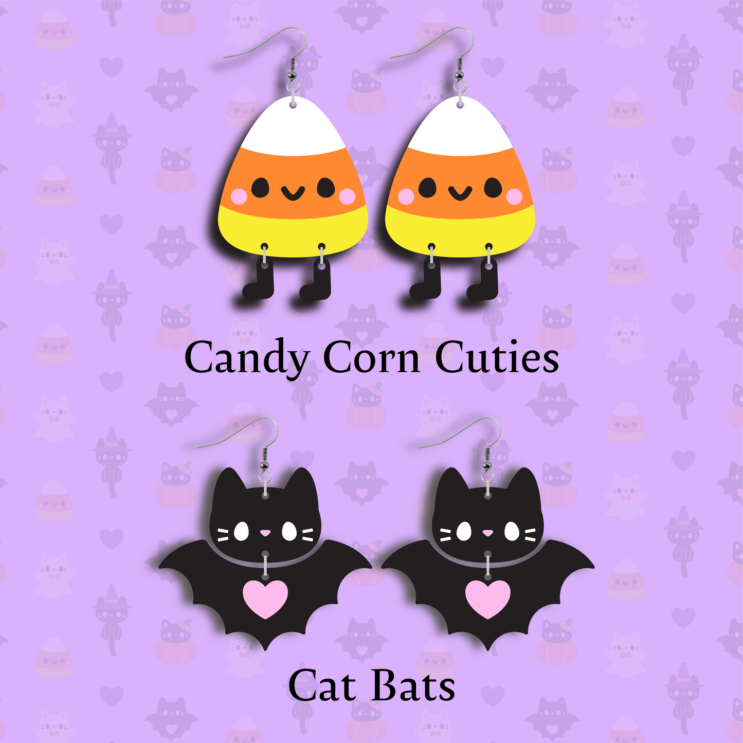 Spooky Cute Halloween Earring Collection