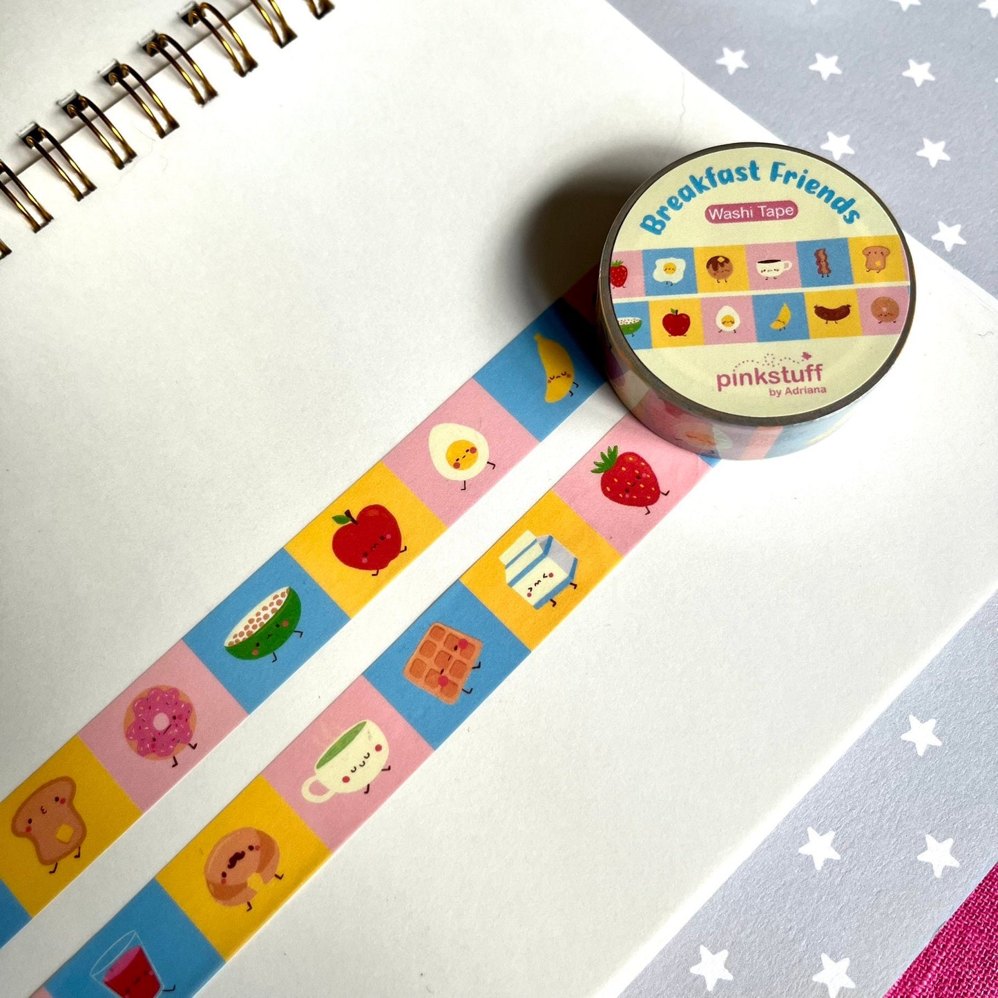 Kawaii Foods Washi Tapes